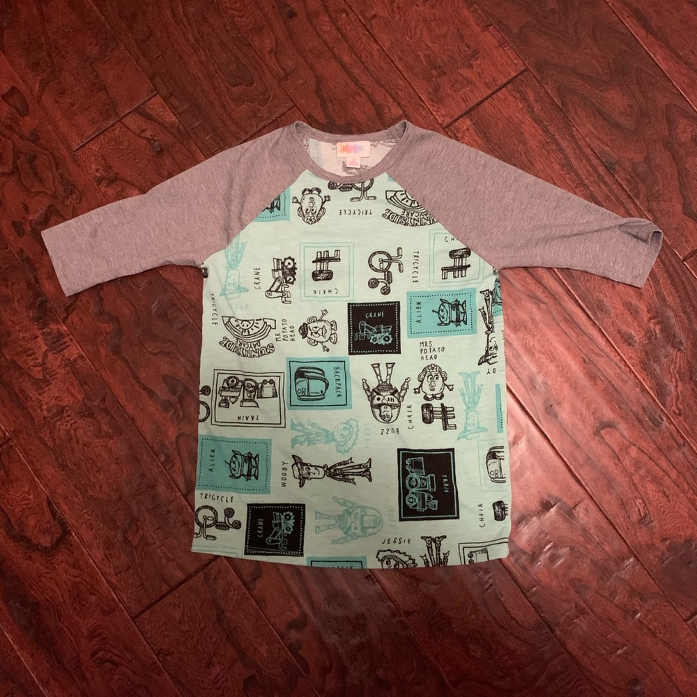LuLaroe Disney toe story Sloan size 6 woody buzz